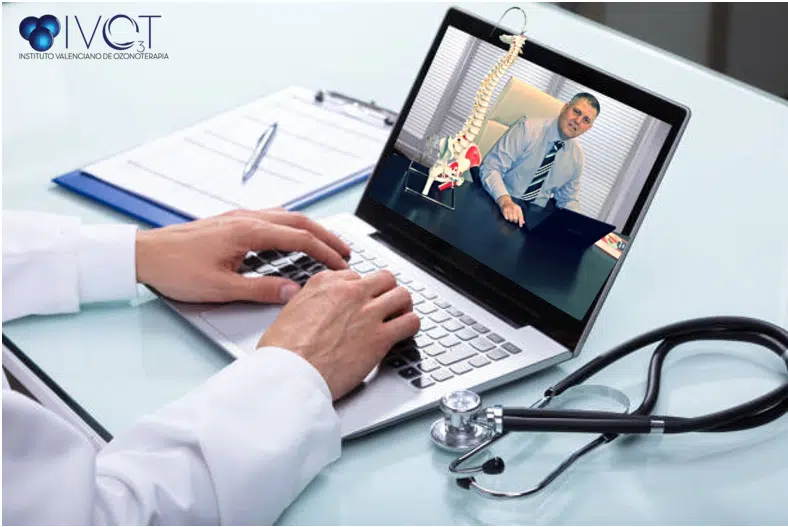 Videoconsulta de ozonoterapia médica en IVO3T